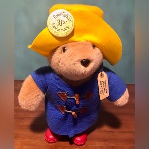 Paddington Bear Plush 31st Anniversary